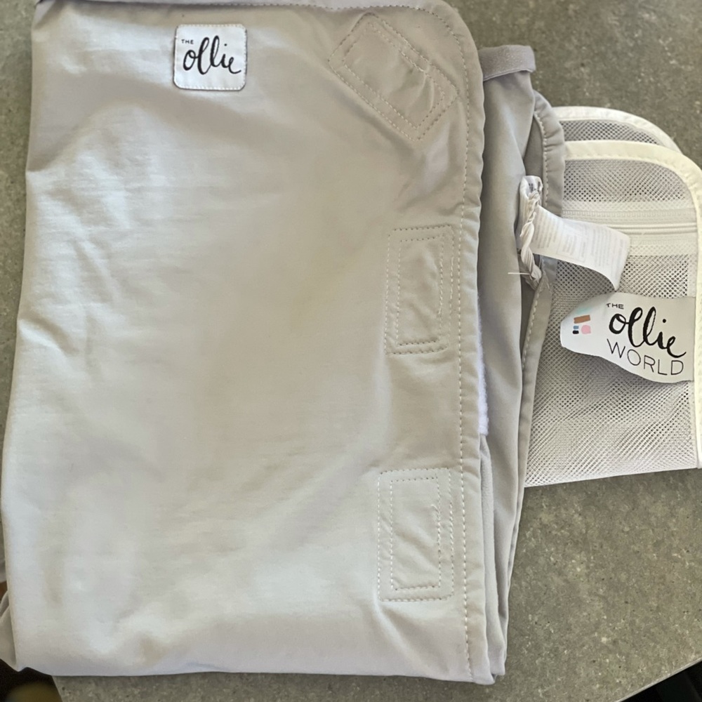 Ollie world swaddle - stone